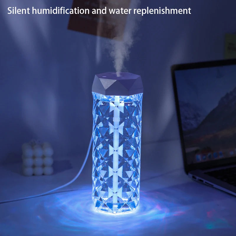 400ML Essential Oil Humidifier – USB Powered with RGB Ambient Glow